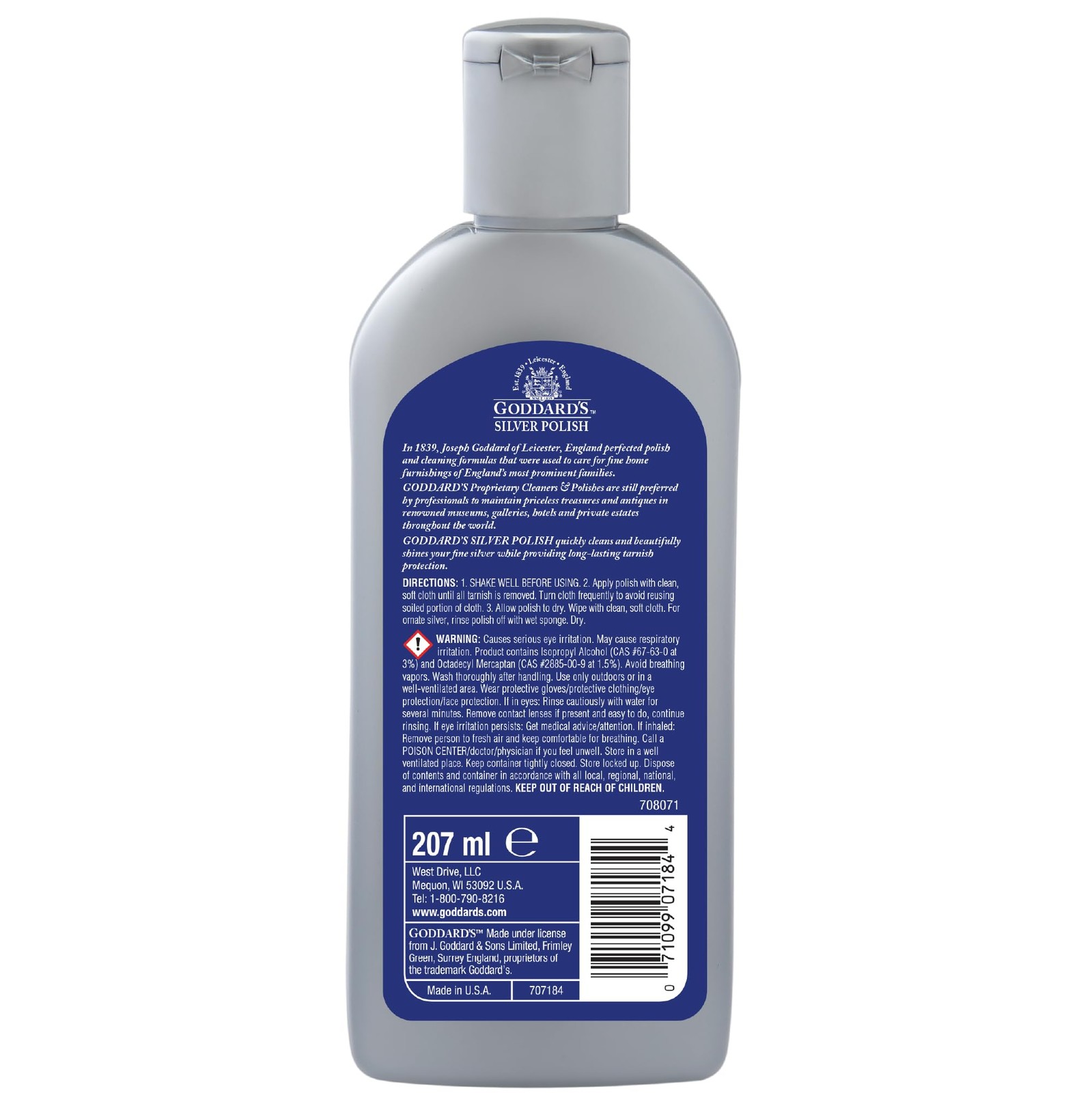 Goddards Silver Polish Cleaner for Sterling Silver 7 oz