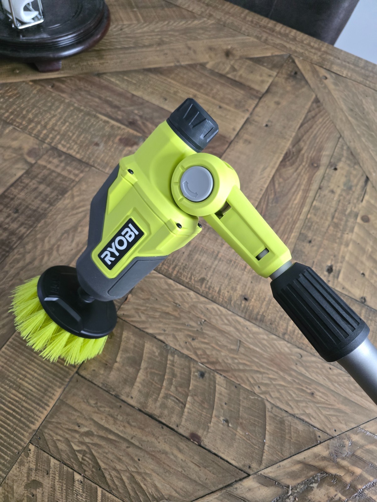 Open-Box! 🔥 RYOBI USB Telescoping Power Scrubber + One Brush (FVG53) TOOL-ONLY