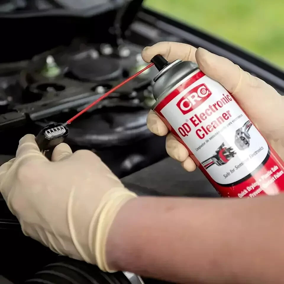 Electronic Contact Cleaner Spray Best Quick Drying Fix CRC QD Corrosion Debris11