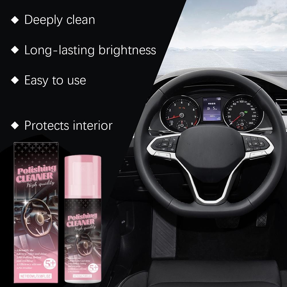 Car Interior Cleaner & Restorer Wipes Trim Dressing Protector Mild Detailing Kit