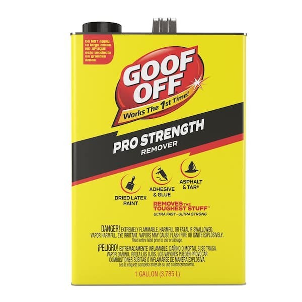 Goof Off 128 fl. oz. Professional Strength Latex Paint and Adhesive Remover