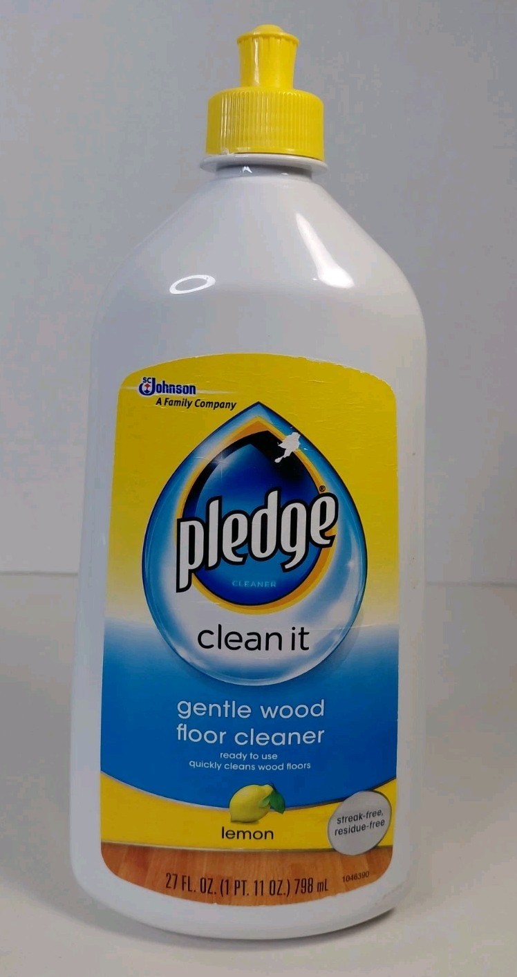 Pledge cleaner Floor Care Squirt & Mop Lemon Scent Hardwood Cleaner 26 Ounces