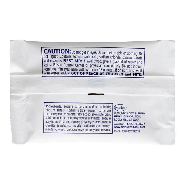 20X Soft Scrub Dish Detergent 1oz Powder Pouch Packets