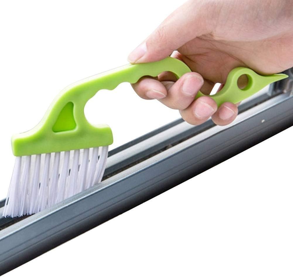 Hand-held Groove Gap Cleaning Tools Door Window Track Kitchen Cleaning Brushe…