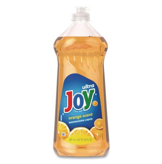 Joy Ultra Orange Dishwashing Liquid Scent 30 oz Bottle Pack of 10 Bulk Case New