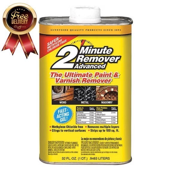 2 Minute Remover Advanced Paint & Varnish Remover, 32 Fl. Oz