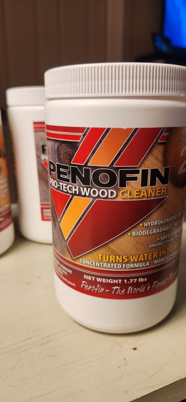 Penofin Pro-Tech Wood Cleaner Step 2 Hydrogenated Crystals 1.77 Lbs
