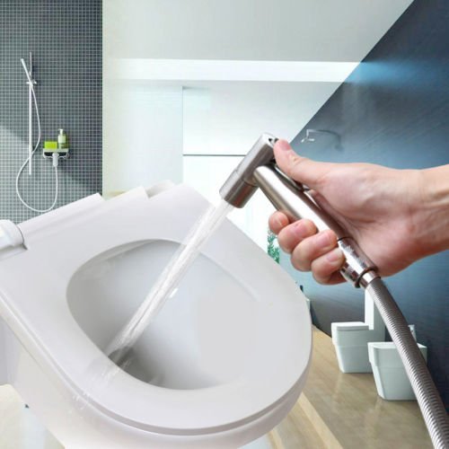 Muslim Shower Handheld Diaper Sprayer Bidet Shattaf Douche toilet Tadaptor Hose
