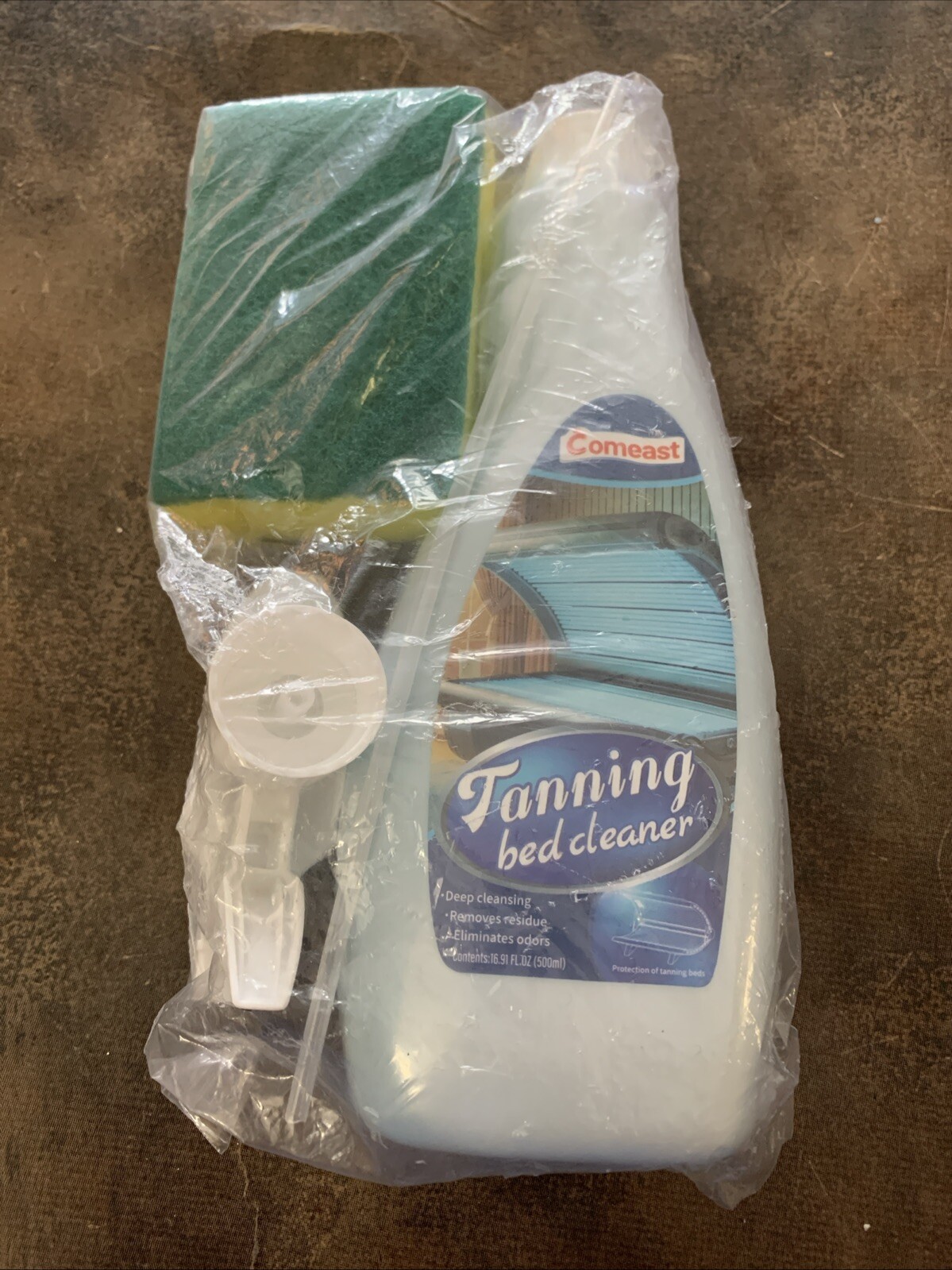 Tanning Bed Cleaner for Indoor Tanning Beds, Plastic Solution Spray Cleaner