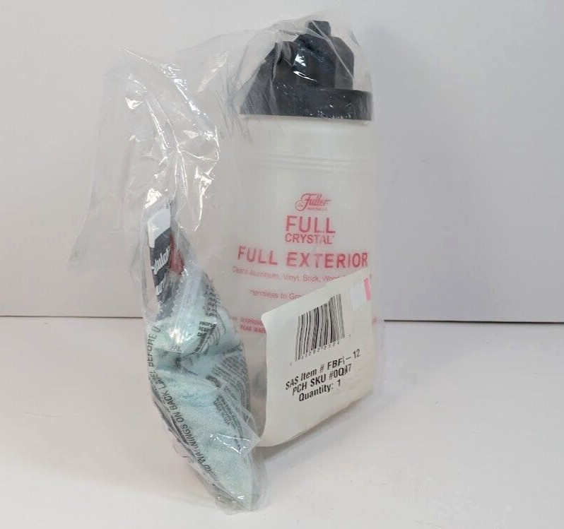 Fuller Brush Window Outdoor Surface Cleaner Sprayer Full Crystal Screens FBFC