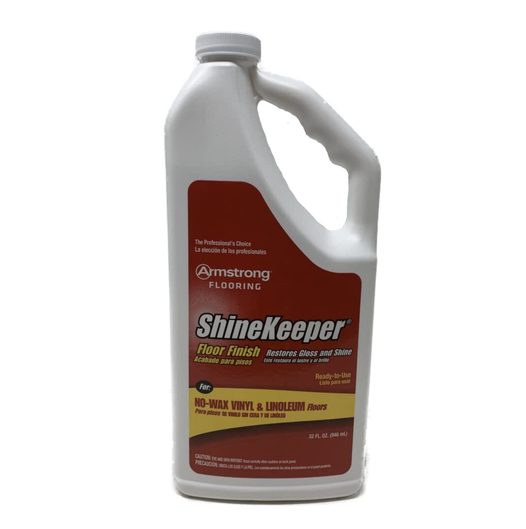 High Gloss Vinyl and Linoleum Floor Cleaner 32 Oz Restores Shine in 30 Min
