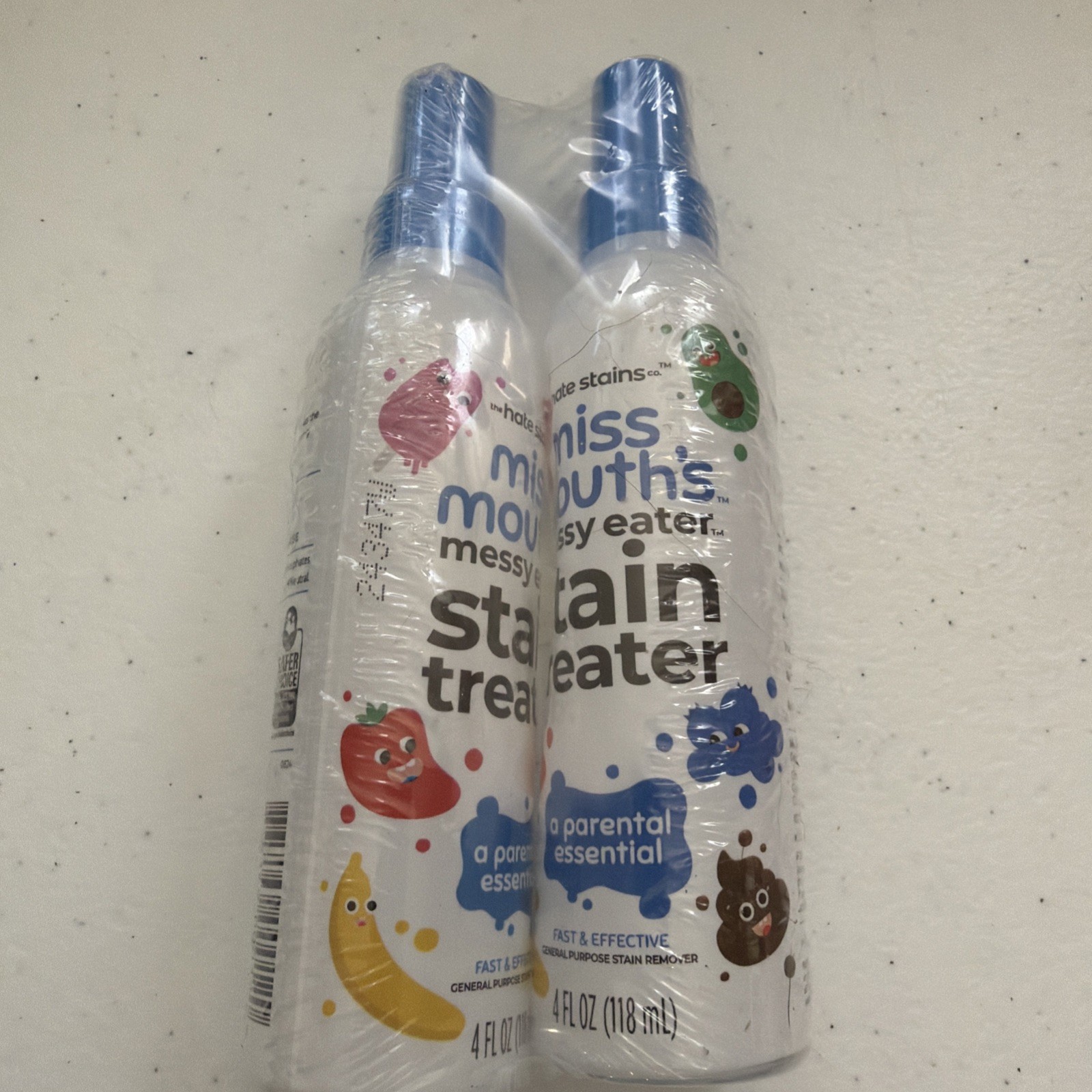 (2 PACK) MISS MOUTH’S Messy Eater Stain Treater, 4 fl oz (bn)