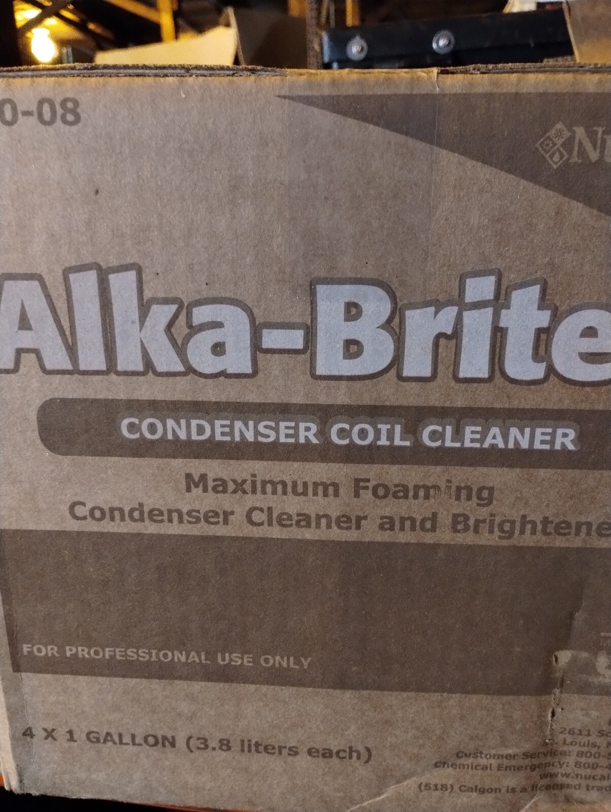Alka-brite 4120-08-1gallon-(4 Bottles)