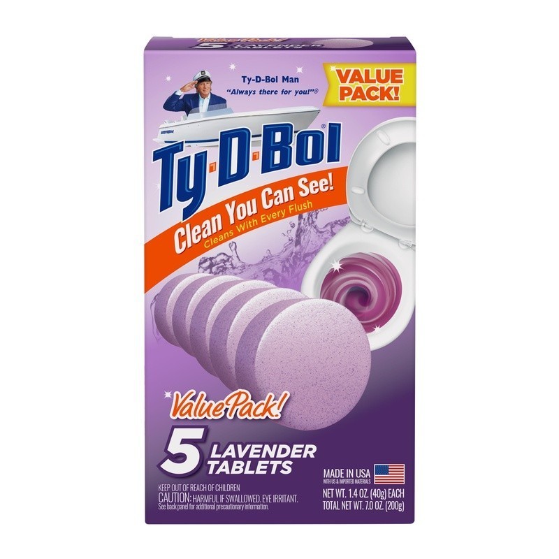 Toilet Bowl Cleaner Tablets Bleach Free Stain Removal Long Lasting Freshness New