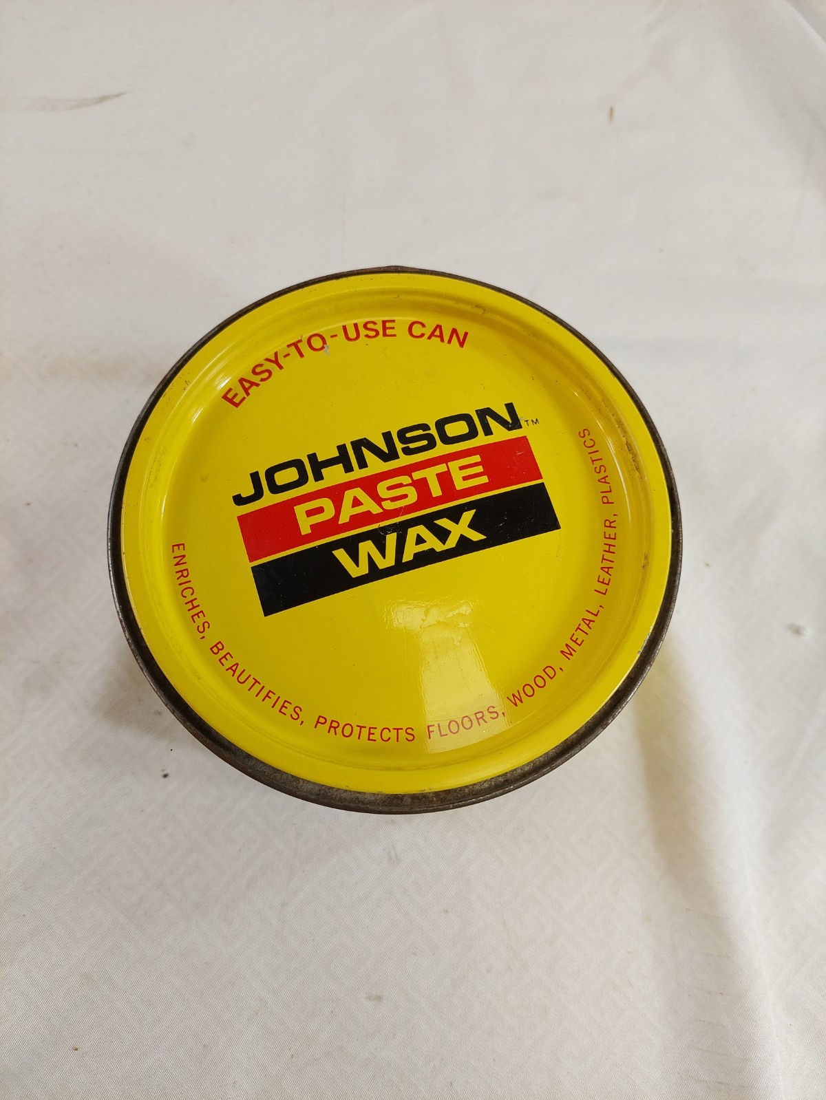 SC Johnson Paste Wax The Original Formula 1lb 3oz Discontinued Nearly Full