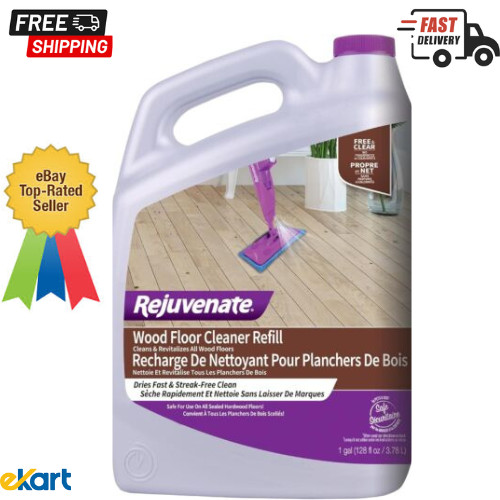 Rejuvenate High-Performance Professional Hardwood Floor Cleaner Streak-Free.128