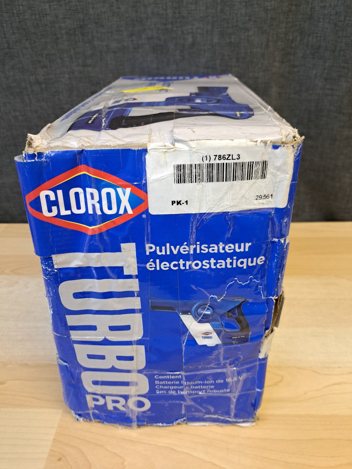 Clorox Turbo Pro Electrostatic Sprayer – Cordless Handheld Unit