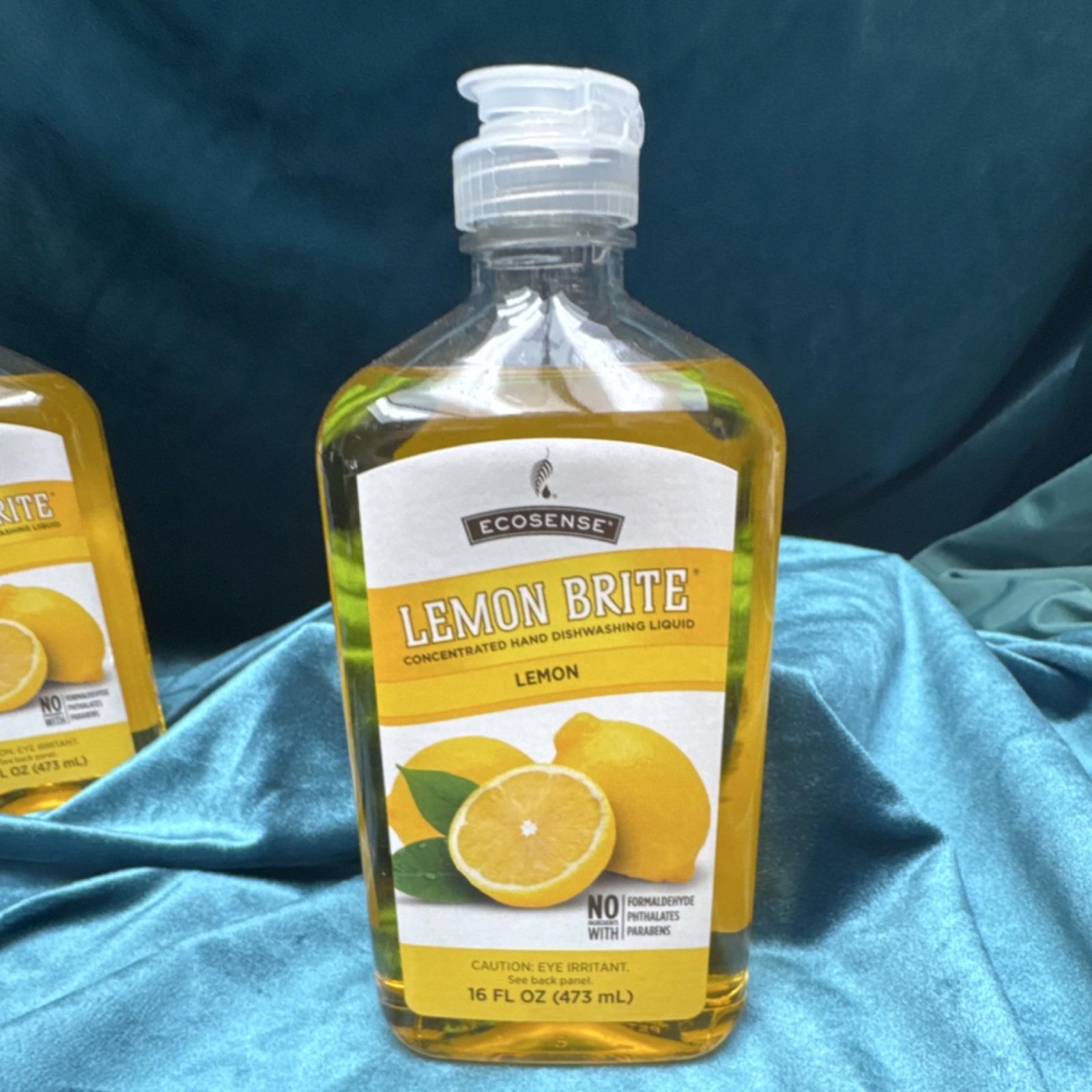 Ecosense Lemon Hand Dishwashing Liquid 16 fl oz Biodegradable Phthalate-Free.