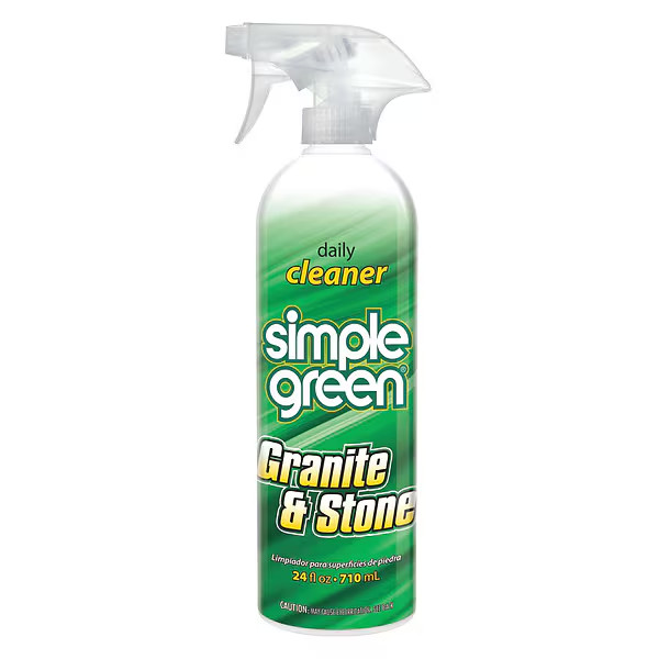 Simple Green 24 oz Granite and Stone Cleaner, Trigger Spray Bottle, Ready to Use
