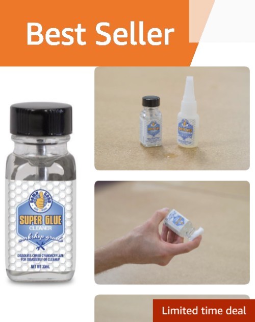 Super Glue Remover – Cleaner 30 ml , Clear