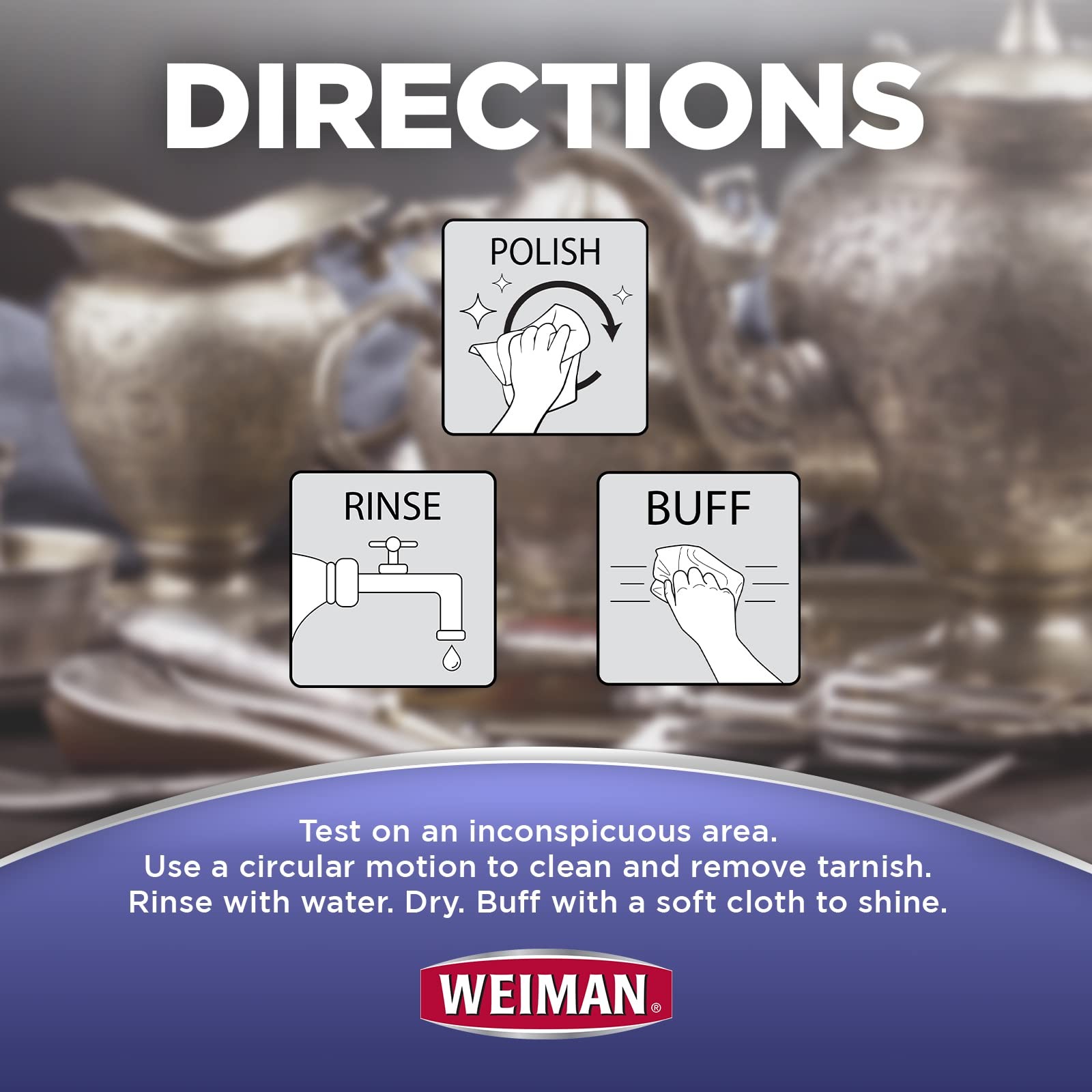 Weiman Jewelry Polish Cleaner, Tarnish Remover Wipes – 20 20 Count, No Color