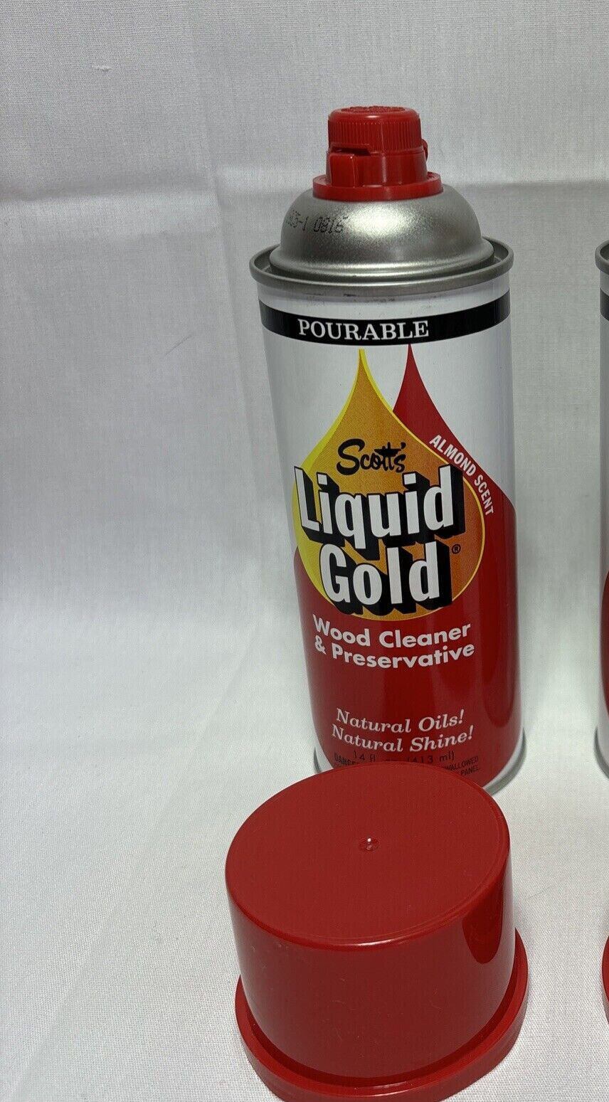 Scott’s Liquid Gold Wood Care Nourishes to Protect Almond Scent, 14 oz