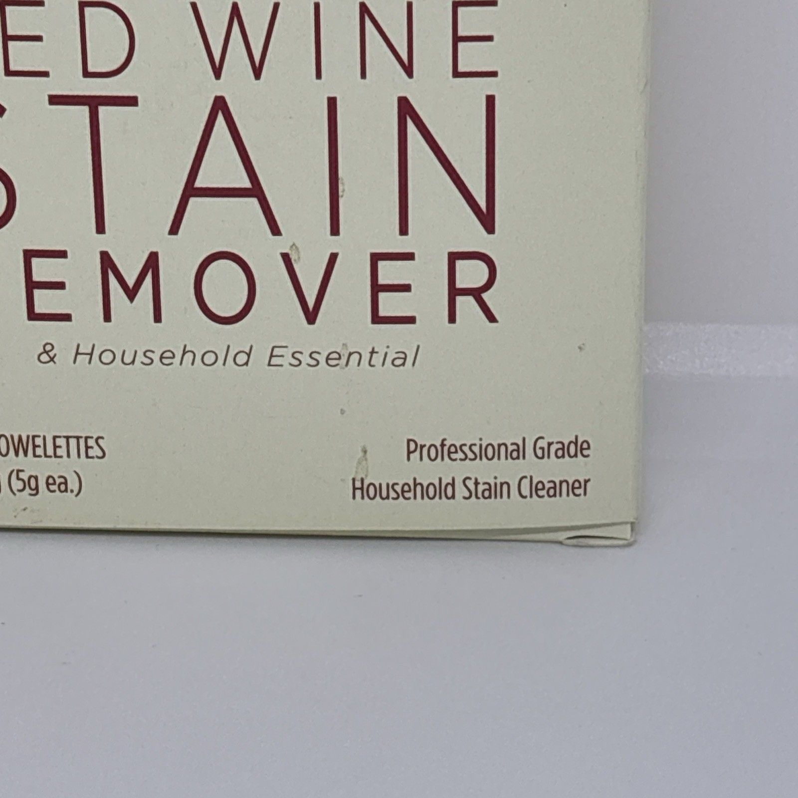 (3) Chateau Spill Red Wine Stain Remover Wipes Towelettes, 5 Wipes Per