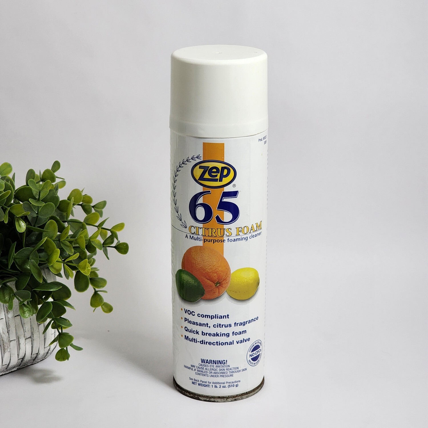 Zep 65 Foaming Citrus Multi-Purpose Foaming Cleaner 18 oz / 510 g