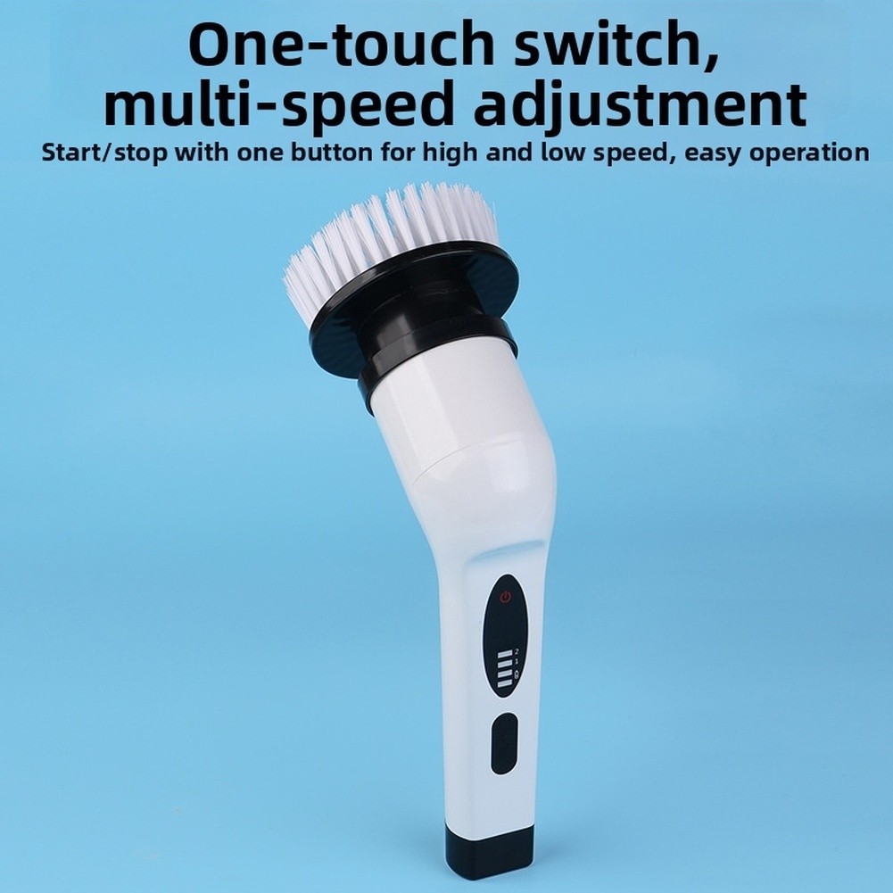 9-in-1 Electric Cleaning Tool with 9 Brush Heads 3 Speeds for Home Cleaning