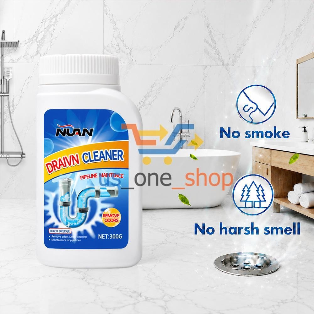 NUAN Powerful Sink and Drain Cleaner Pipe Dredging Agent For Toilet Bathroom A++