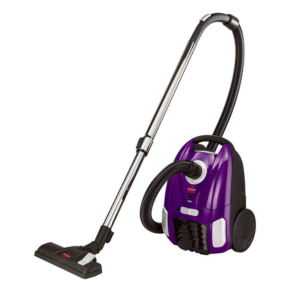 Bissell Zing Bagged Canister Vacuum Cleaner 2154 Purple