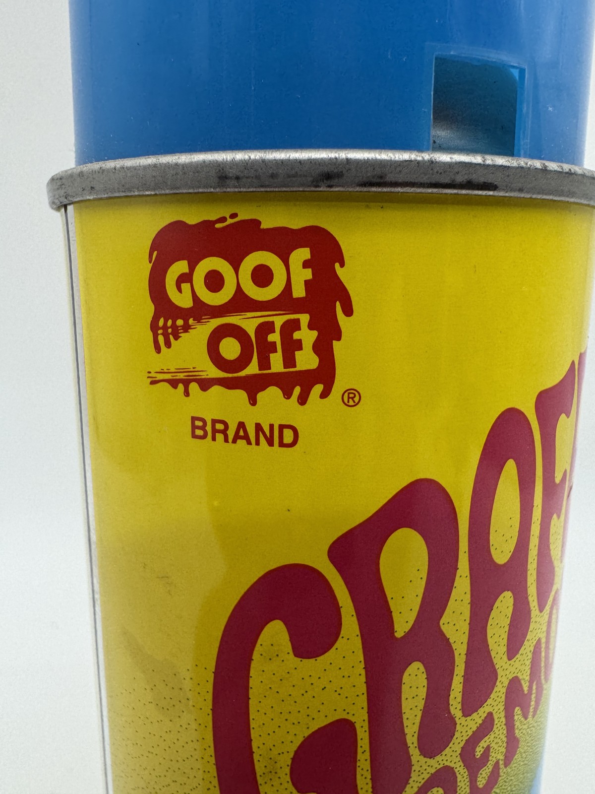 Vintage Goof Off Graffiti Remover Spray Paint Ink Crayon Lipstick Cleaner 16oz