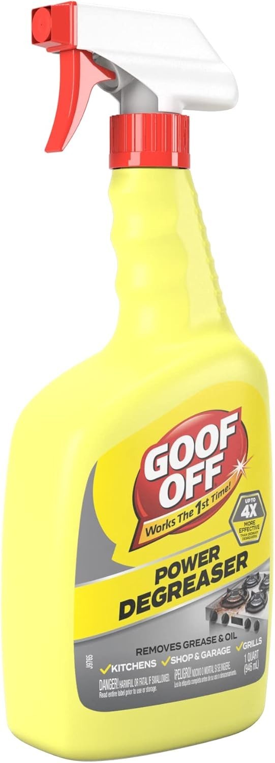 Power Cleaner and Degreaser for Mechanics– 32 oz. Trigger Spray Bottle