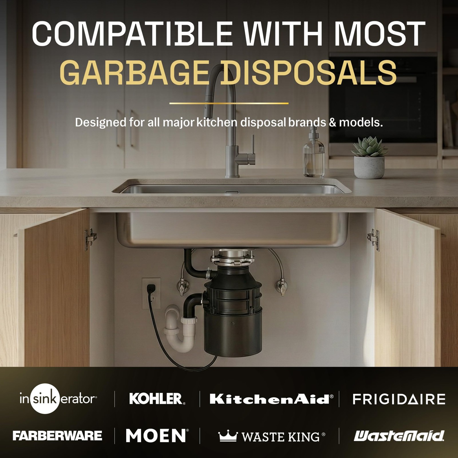 Garbage Disposal Cleaner and Deodorizer | 24 Pack | Kitchen Sink Cleaner Tabl…