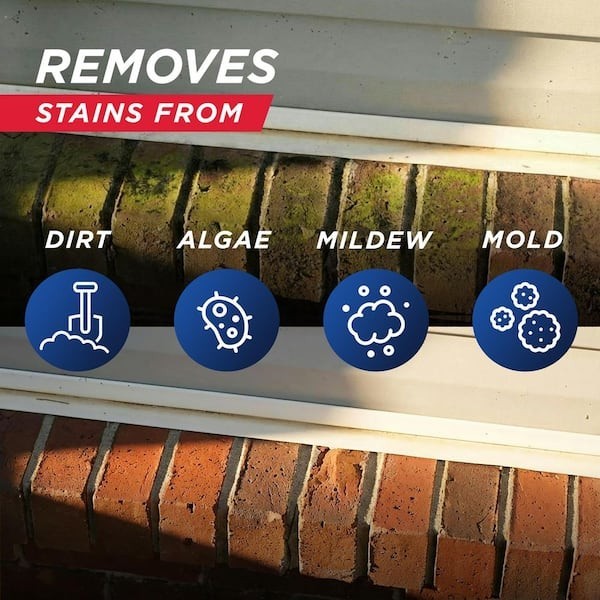 30 SECONDS 1-gallon Mold and mildew stain remover Concentrated Outdoor Cleaner