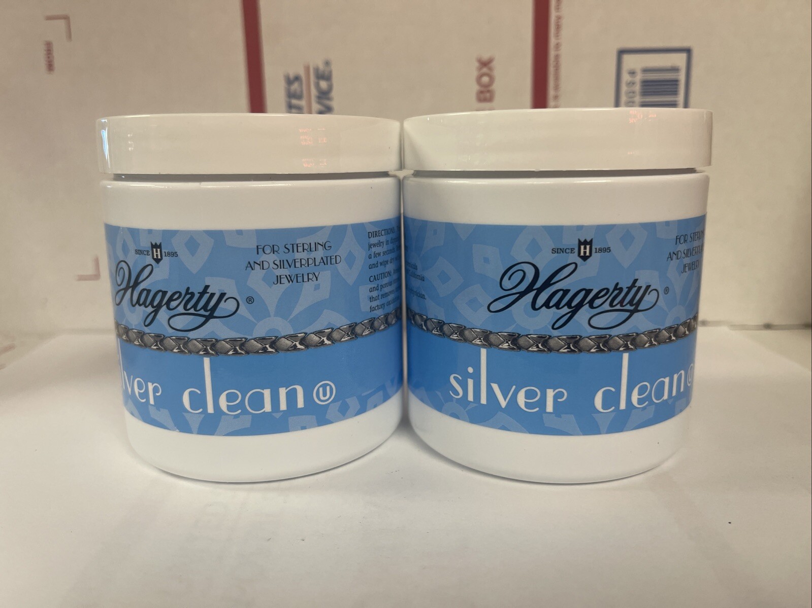 2 PACK HAGERTY SILVER CLEAN FOR STERLING & SILVERPLATED JEWERLY