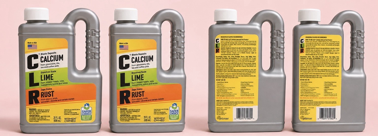 CLR 28-oz Calcium Lime & Rust Remover 2-Pack Tough Clean for Bath Kitchen & Fixt