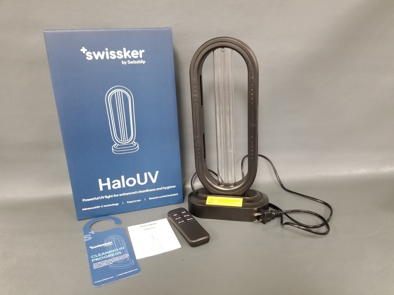 Swissker By Swisskup Hard UV Light For Enhanced Cleaning + Hygiene NEW/OPEN BOX