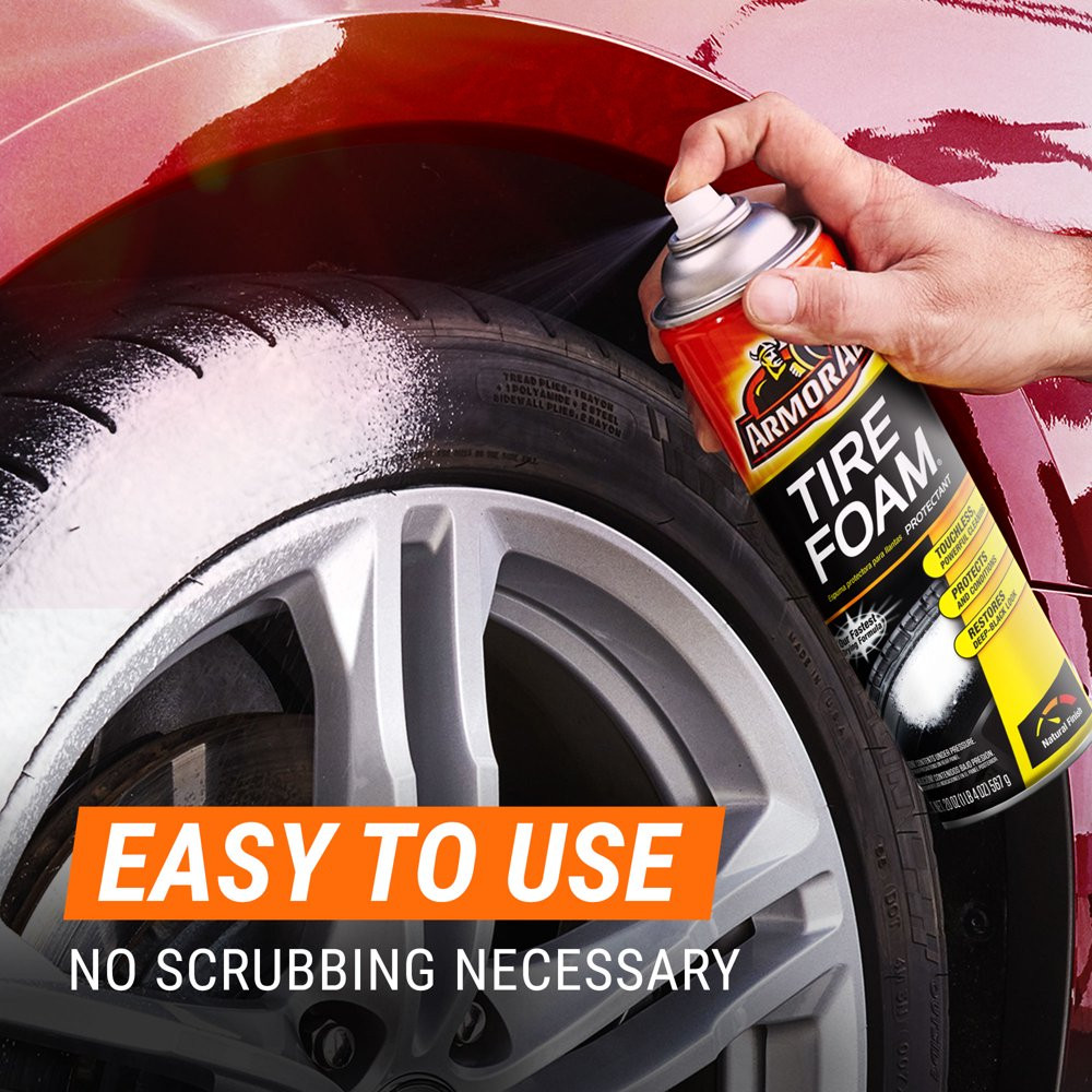 Armor All Tire Foam Automotive Protectant Foam, 20 OZ