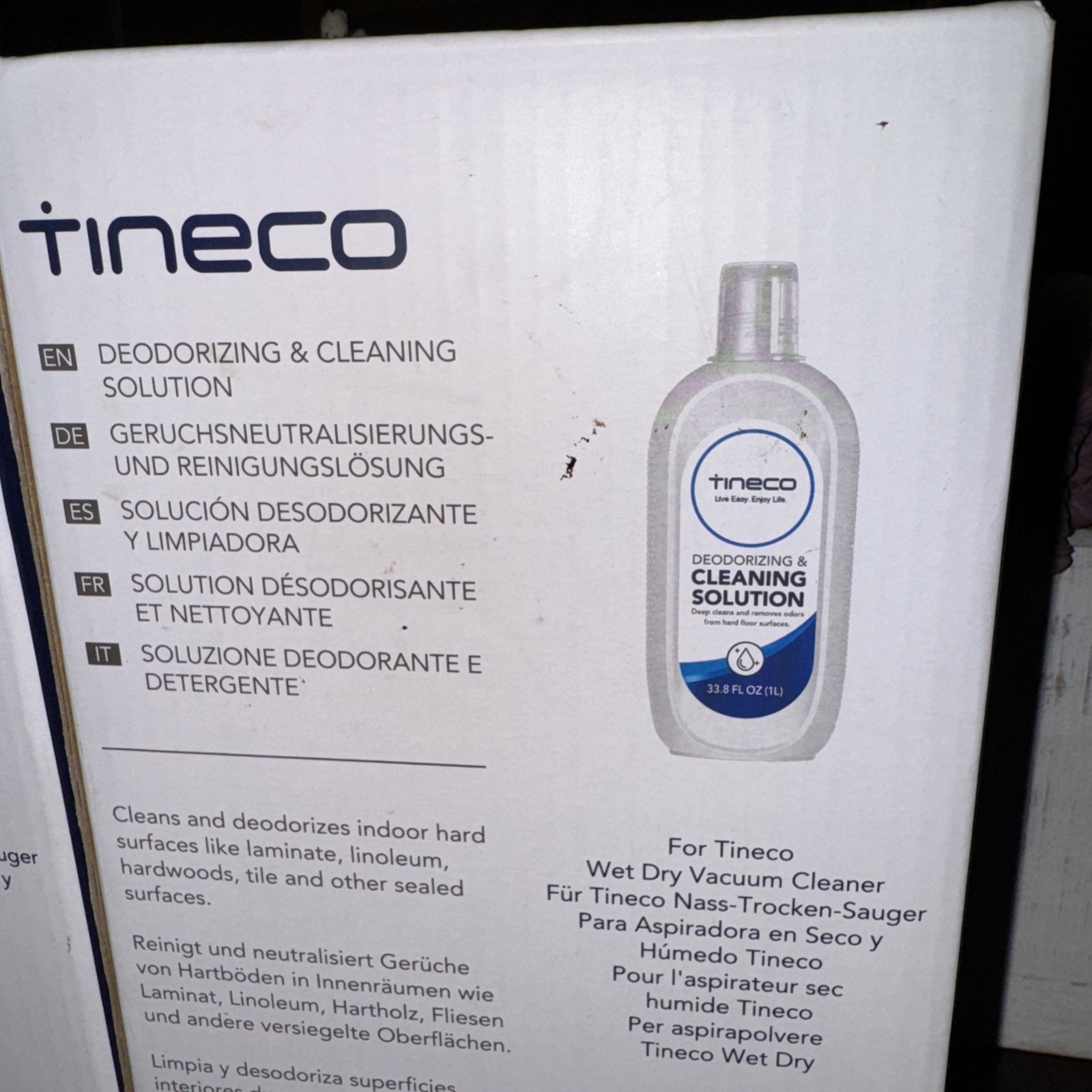 Tineco Floor Cleaning Solution 2L for iFLOOR Series, 67.6 Fl Oz (Pack of 1)