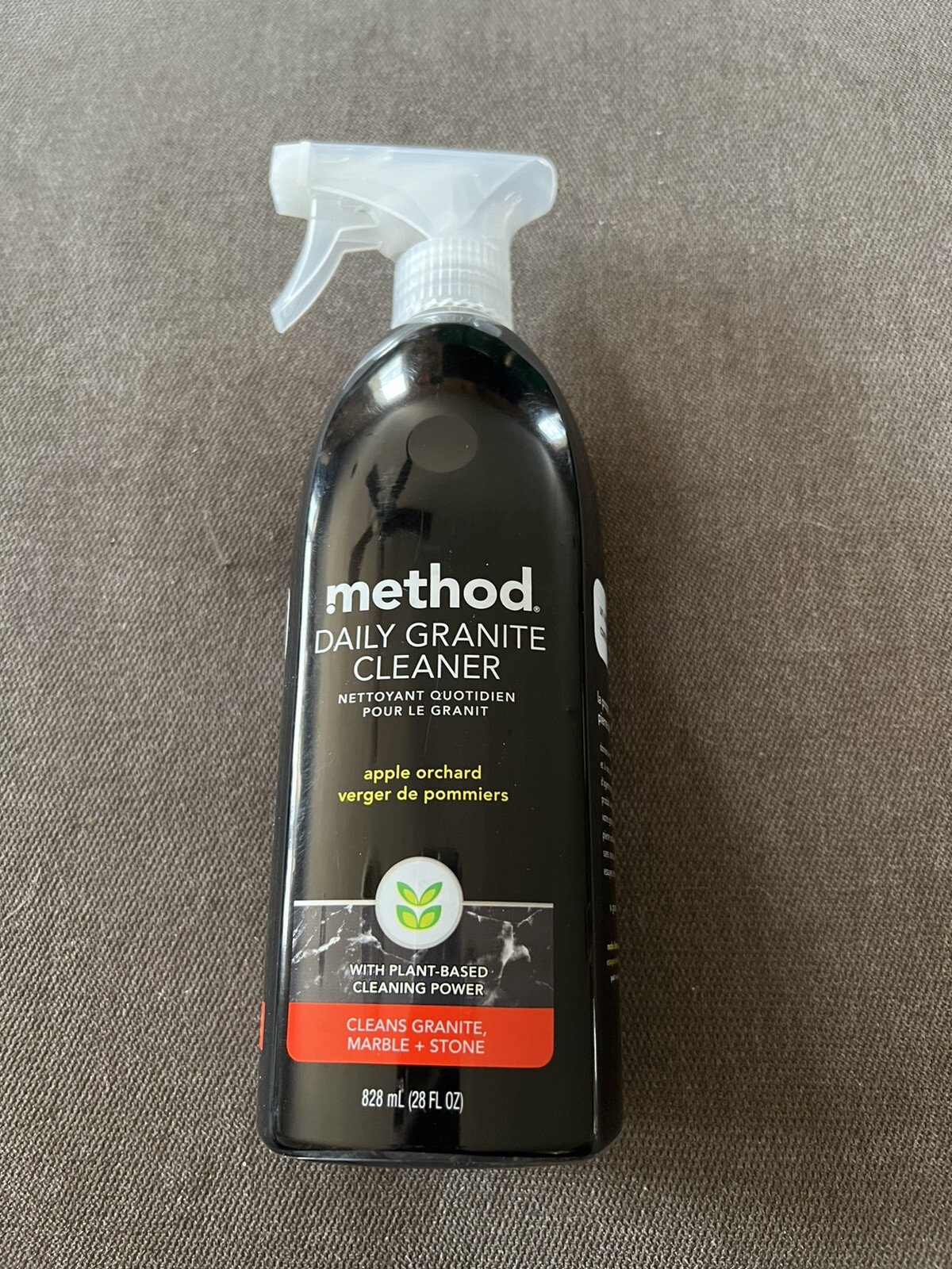 New Method Daily Granite Cleaner Apple Orchard 28 oz Cleans Polishes Plant Based