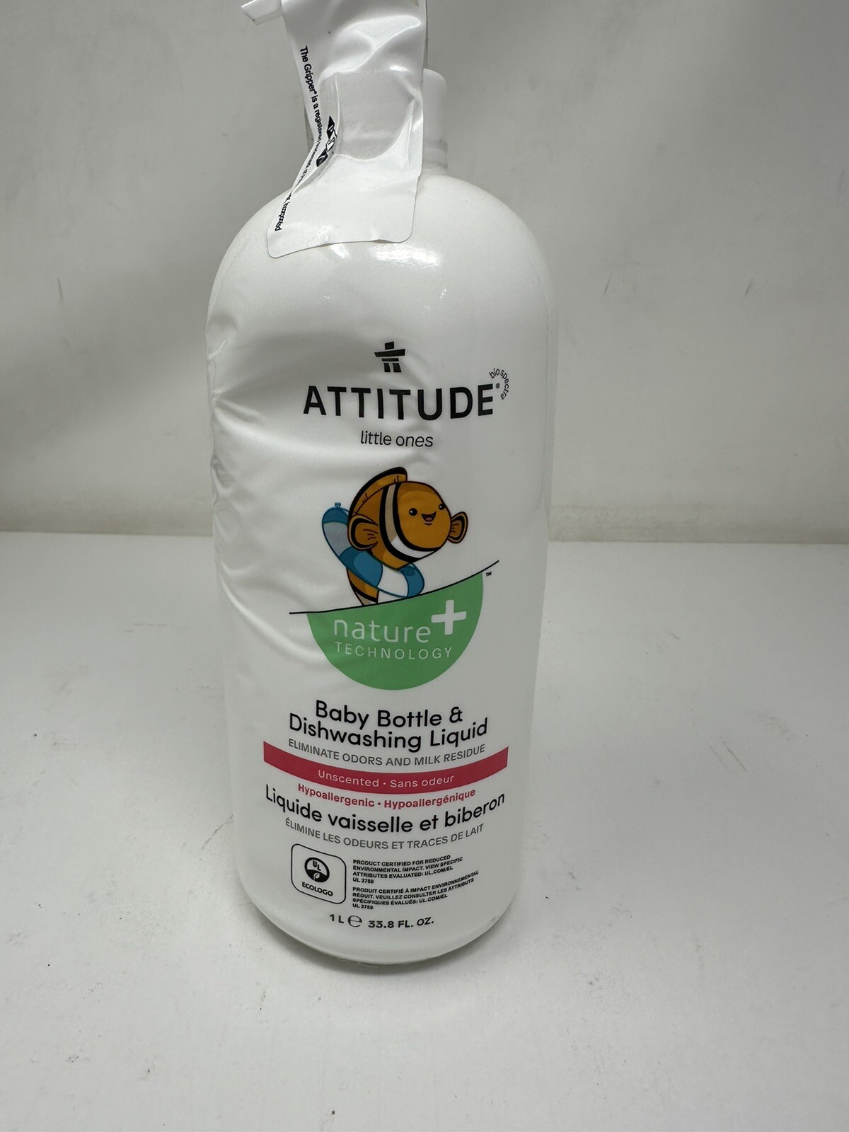 Dishwashing Liquid Baby Bottles Fragrance Free 1 Litre By Attitude