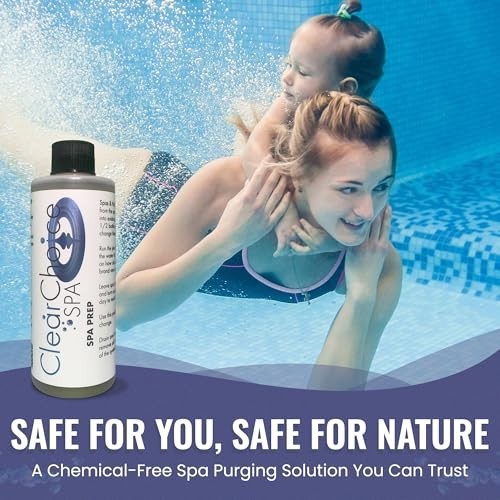 Natural Spa Prep Purging Agent – Eco-Friendly Hot Tub Cleaner, 4 oz – Removes Ch