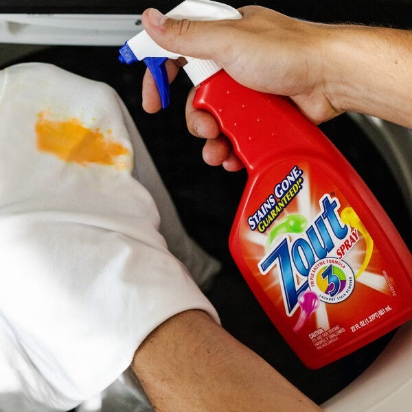 Zout Stain Remover – Effective on Tough and Set-In Stains – 22oz