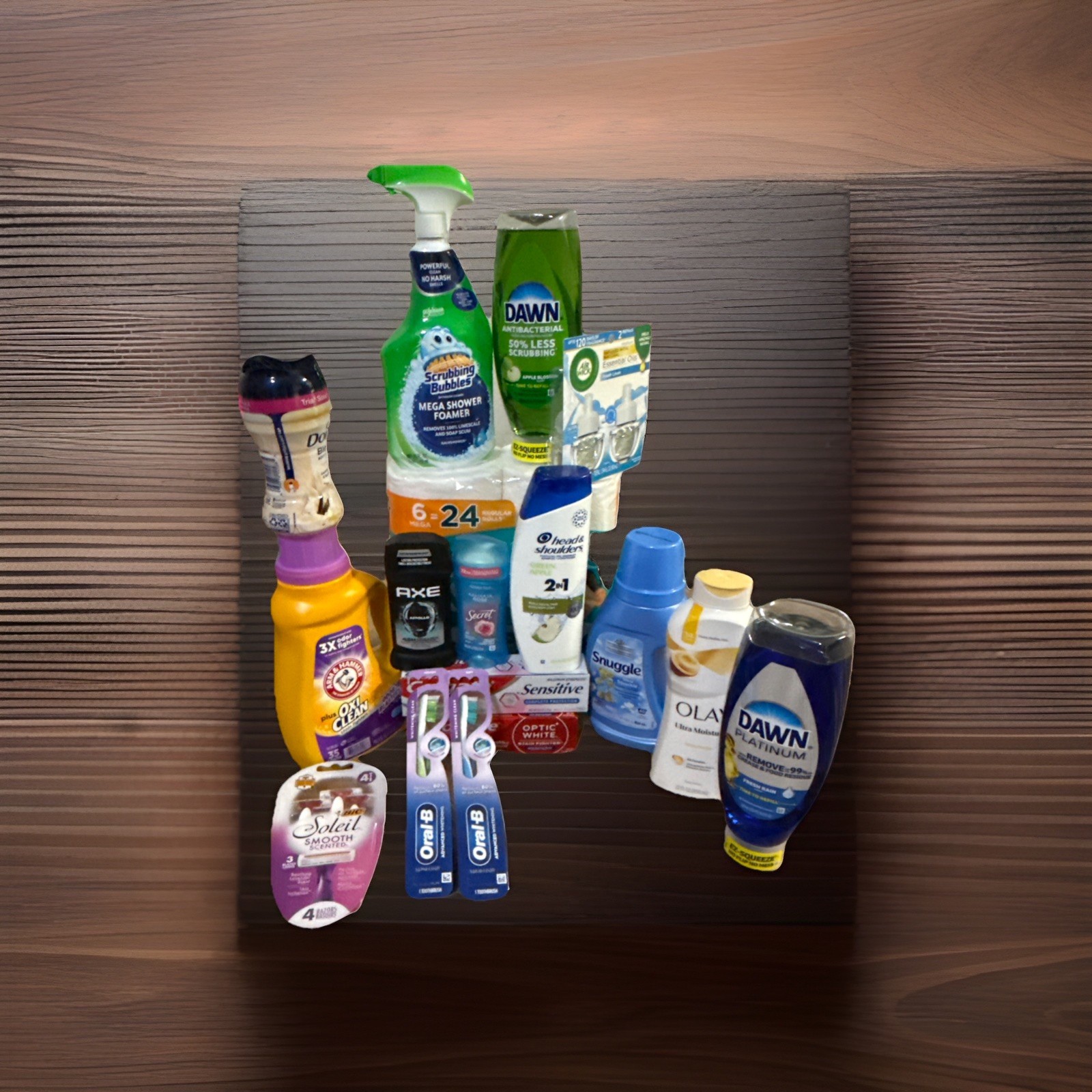 household cleaning supplies bundle lot