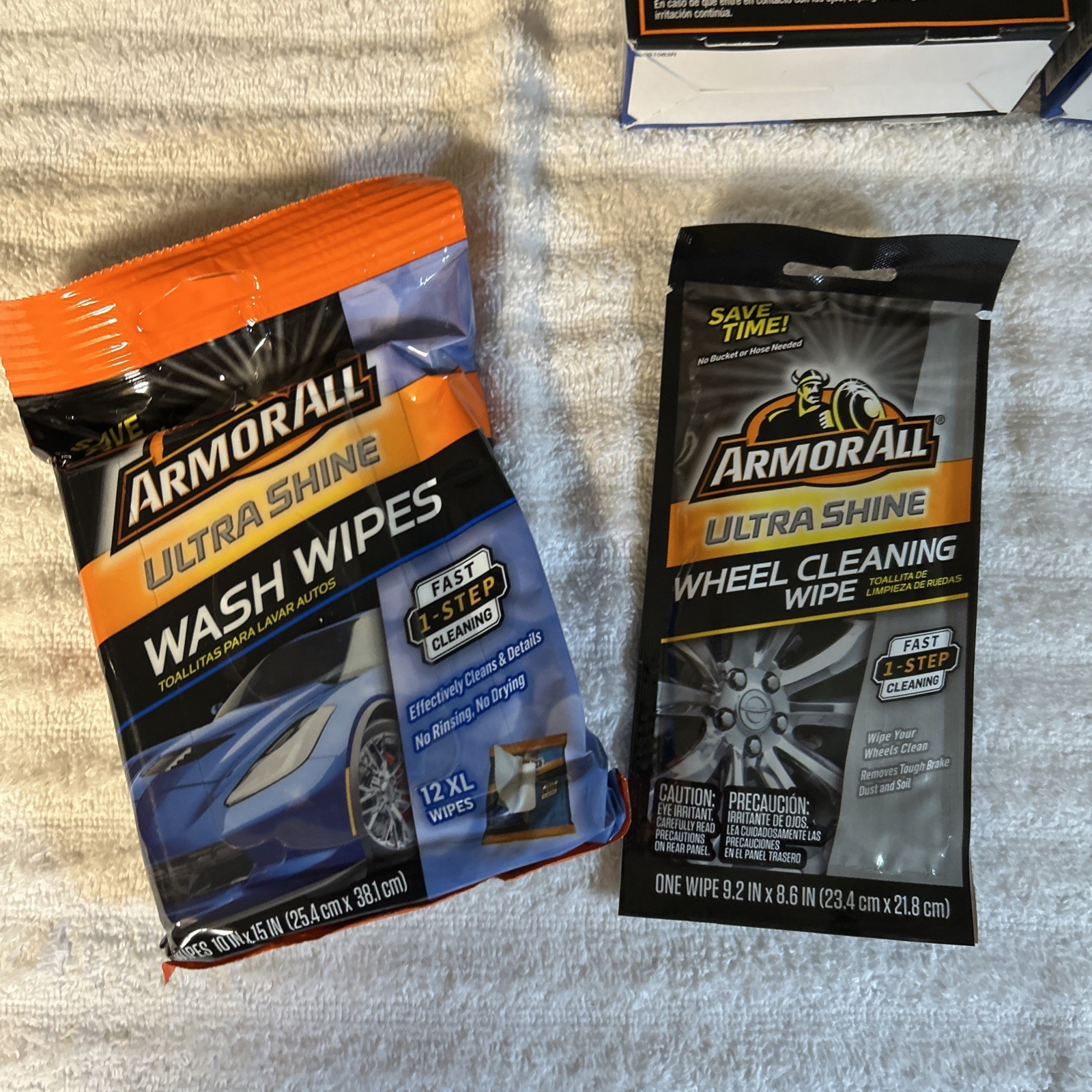 *3 PACK* Armor All Exterior Ultra Car Wash Wipes XL 10 x 15 inch *3 PACK BUNDLE*