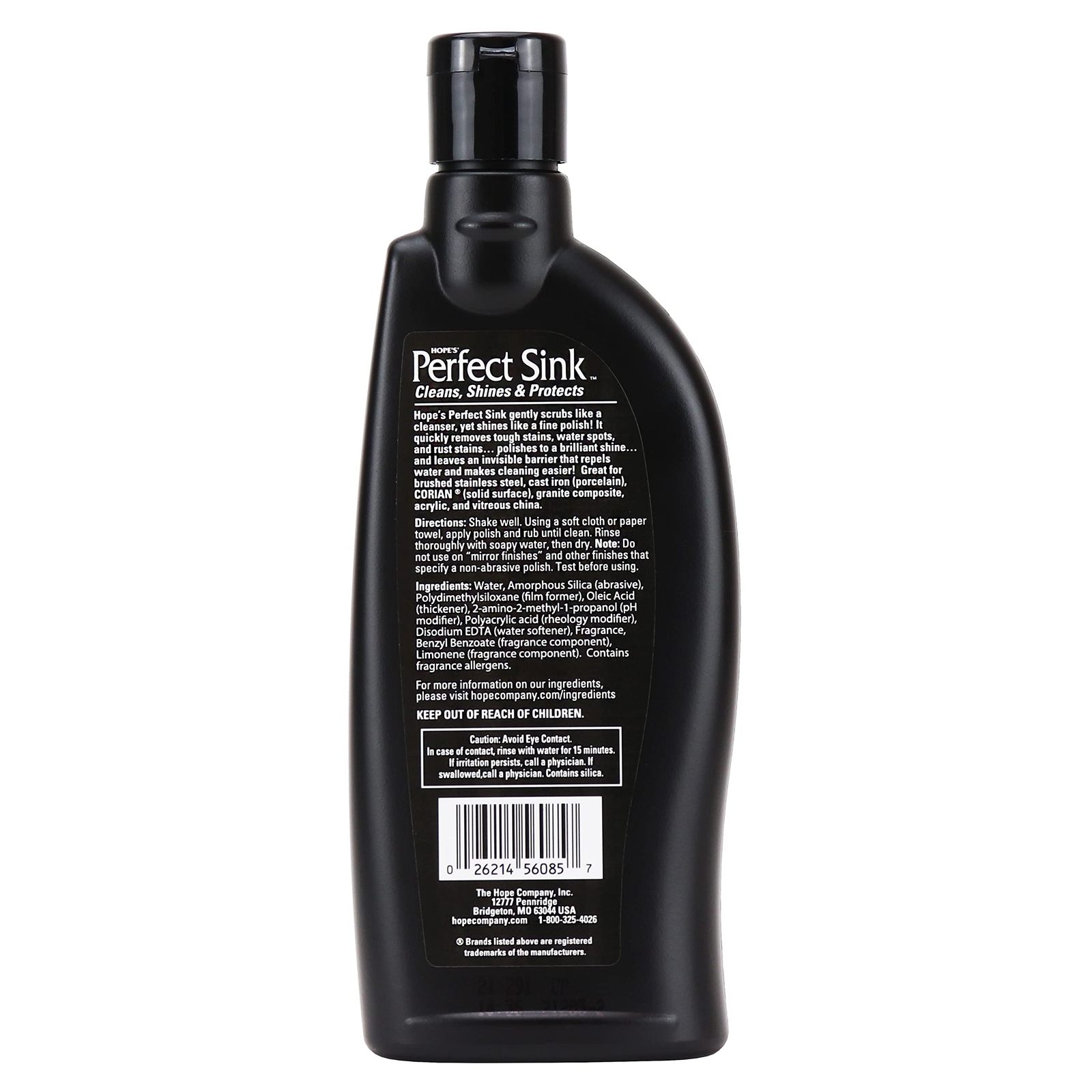 Sink Cleaner And Polish Restorative Removes Stains Cast Iron Corian Composite Ac