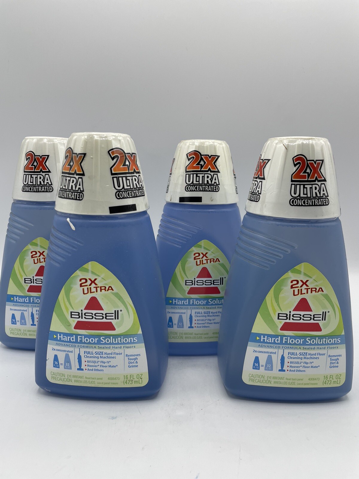 4 Bissell 2x Ultra Hard Floor Solutions Advanced Formula Sealed Hard Floor 16oz