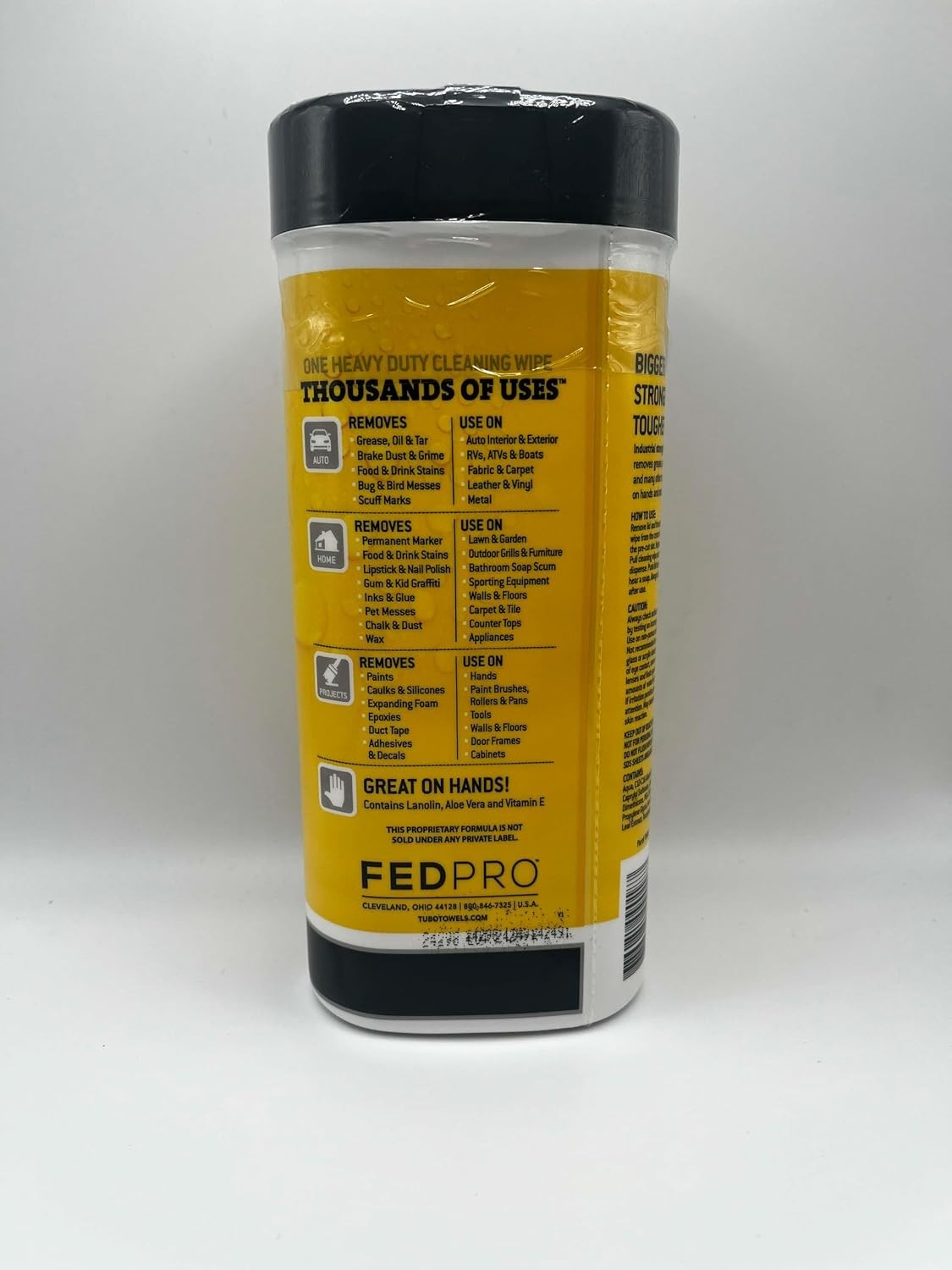 Heavy-Duty Multi-Surface Cleaning Wipes, 40 Count – Effortless Stain Removal