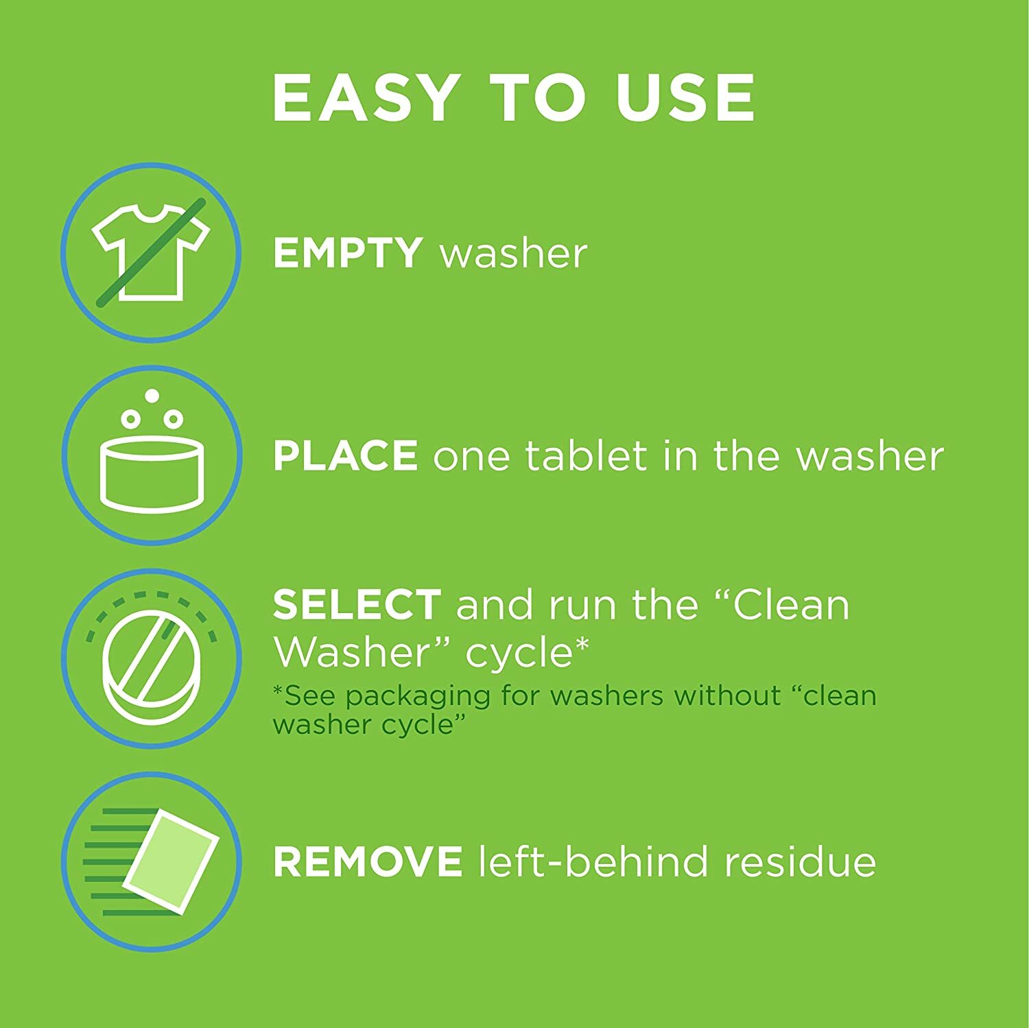 Affresh Washer Machine Cleaner, For Whirlpool, Maytag & amana, 6-Tablets, 8.4 oz